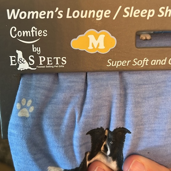 NEW E&S Pets Pet Lover Pajama Shorts for Women Multiple Sizes - Picture 4 of 4